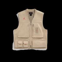 Travis Scott Cactus Jack x Jordan Utility Vest (Asia Sizing) Desert/Khaki/University Red (XXL)