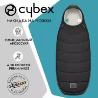 Утепленная накидка на ножки для колясок Cybex Priam и Mios модель 2024 года цвет Sepia Black