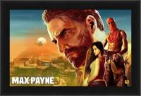 Плакат, постер на бумаге Max Payne 3. Размер 21х30 см