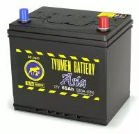 Аккумулятор автомобильный TYUMEN BATTERY Asia 6СТ-65 обр. 232x173x225