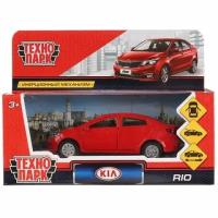 Легковой автомобиль Kia Rio, 12 см, красный