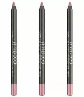 ARTDECO Водостойкий карандаш для губ Soft Lip Liner Waterproof тон 186, 1,2 г, 3 шт