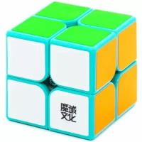 Кубик Рубика MoYu 2x2 WeiPo Зеленый / Развивающая головоломка