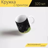 Кружка с рисунком, принтом "Кокерспаниель английский, кокерспаниель, кокер" 320 мл