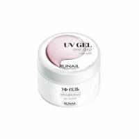 RuNail, Однофазный UV-гель, розовый, 30 г