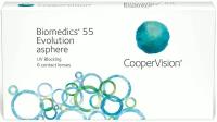 Biomedics 55 Evolution 6pk (BC 8,6; D -4,25)