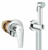 Гигиенический душ Grohe BauEdge New, со смесителем, хром