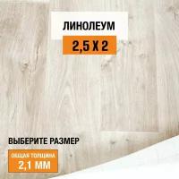 Линолеум для пола на отрез 2,5х2 м Tarkett Stimul Rigard 4, бытовой, 21 класс, 4834775-2,5х2