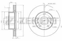 Диск Торм Перед ZEKKERT BS5152