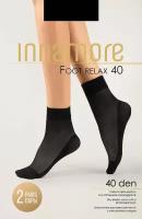 Женские прозрачные носки с массажным следом Innamore Foot relax 40