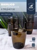 Набор стаканов BASILICO 360 мл., 6 штук, Glass Ink