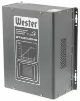 Стабилизатор напряжения WESTER STW3000NS 3 000 ВА цифровой, однофазный, 220В, вх:125-275В