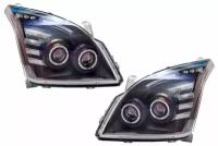 Фара EAGLE EYES TY994B9WHWBH для Toyota Land Cruiser Prado 120 2002-2009