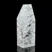 Кристалл сахарного кварца 23*31*85мм, 131г. РадугаКамня