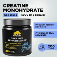 Креатин Моногидрат Микронизированный PRIMEKRAFT Creatine Monohydrate Micronized, Pure (Без Вкуса) банка 200 гр / 40 порций