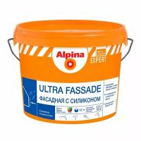 Краска Alpina EXPERT ULTRA FASSADE фасадная, база 1, белая 2.5л