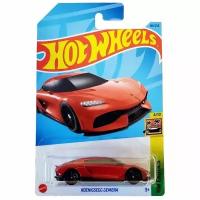 HKK56 Машинка игрушка Hot Wheels металлическая коллекционная Koenigsegg Gemera оранжевый