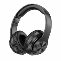 Наушники bluetooth полноразмерные BOROFONE BO24 Gratified BT headphones (черный)