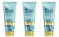 Бальзам-ополаскиватель против перхоти HEAD & SHOULDERS DERMA XPRO "Питание и восстановление" 3 шт. х 220мл