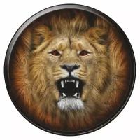 наклейка на запасное колесо звери цветные Лев, 560х560х1мм, Арт рэйсинг