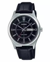 Наручные часы CASIO Collection MTP-V006L-1C, MTP-V006L-1CUDF, черный, серебряный