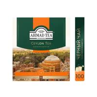 Чай черный Ahmad Tea Ceylon в пакетиках, 100 пак