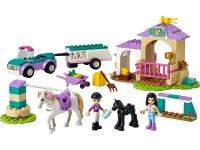 Конструктор LEGO Friends 41441 Тренировка лошади и прицеп для перевозки, 148 дет