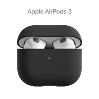 Силиконовый чехол COMMO Shield Case для Apple Airpods 3, Black