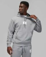 Nike Jordan Essentials Men's Fleece Hoodie Grey, размер XXL