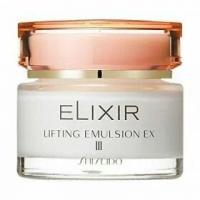 Shiseido ELIXIR Lifting Emulsion EX III Антивозрастной крем-эмульсия для экстра-увлажнения 30+