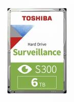 6TB Surveillance S300 (HDWT860UZSVA/HDKPB06Z0A01S) {SATA 6.0Gb/s, 5400 rpm, 256Mb buffer, 3.5" для видеонаблюдения}