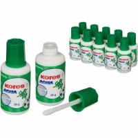 Корректирующая жидкость KORES Soft Tip AQUA 25г на водной осн, аппликатор