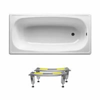 Стальная ванна Sanitana BLB Europa S30001112000000N (B60E12001N): металлическая ванна 160х70 см с ножками, сталь толщиной 2,2 мм. Португалия