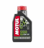 Моторное масло Motul 5100 4T 15W50 1л (104080)