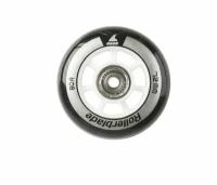 Набор колес для роликов (8 шт.) Rollerblade Wheel Kit 72mm/80A + SG 5 + Alu Spacer 6mm - Black