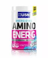 USN Amino Ener-G Blueberry Rascals Амино Энер-Джи со вкусом черничной газировки, порошок, 300 г