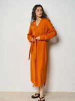 Платье MaDii, размер L, оранжевый