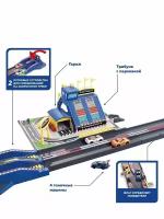 Трек Пламенный мотор Автогонка, 4 машина, 2 пусковых устройства (870712)