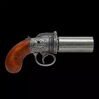 Револьвер "Пепербокс" 6 стволов, Англия, 1840 г реплика Denix Испания DE-1071