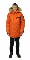 Куртка Эврика, размер 158-80-69, оранжевый