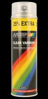 Лак акриловый прозрачный аэрозоль Motip Clear Coat 600ml