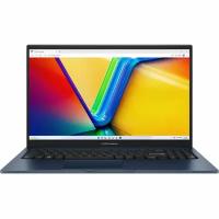 Ноутбук Asus VivoBook X1504ZA-BQ1150, 15.6", IPS, Intel Core i7 1255U, DDR4 16ГБ, SSD 512ГБ, Intel Iris Xe graphics, синий (90nb1021-m01p50)