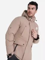 Куртка Lotto MEN'S PADDED JACKET, размер 50, коричневый