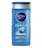 Гель для душа Nivea Men 2 в 1 Arctic Ocean Освежающий 250 мл