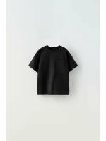 Футболка Zara, размер 80, черный