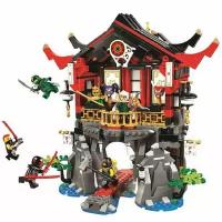 Конструктор Ниндзя Храм Воскрешения / Ninjago Святыня 10806 / 809 деталей