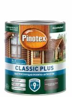 Пропитка декоративная для защиты древесины Pinotex Classic Plus 3 в 1 скандинавский серый 2,5 л