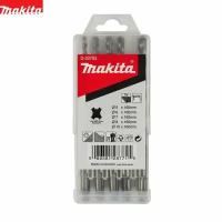 Набор буров MAKITA SDS-Plus 5 штук 5, 6, 7, 8, 10х160 мм. (D-20703)