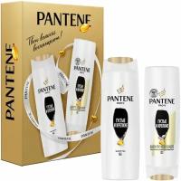 Подарочный набор Pantene Pro-V Густые и крепкие Шампунь для волос 250мл + Бальзам-ополаскиватель 200мл