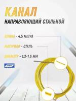 Канал направляющий сталь 4,5м Желтый (1,2-1,6мм) OMS1030-04 ПТК